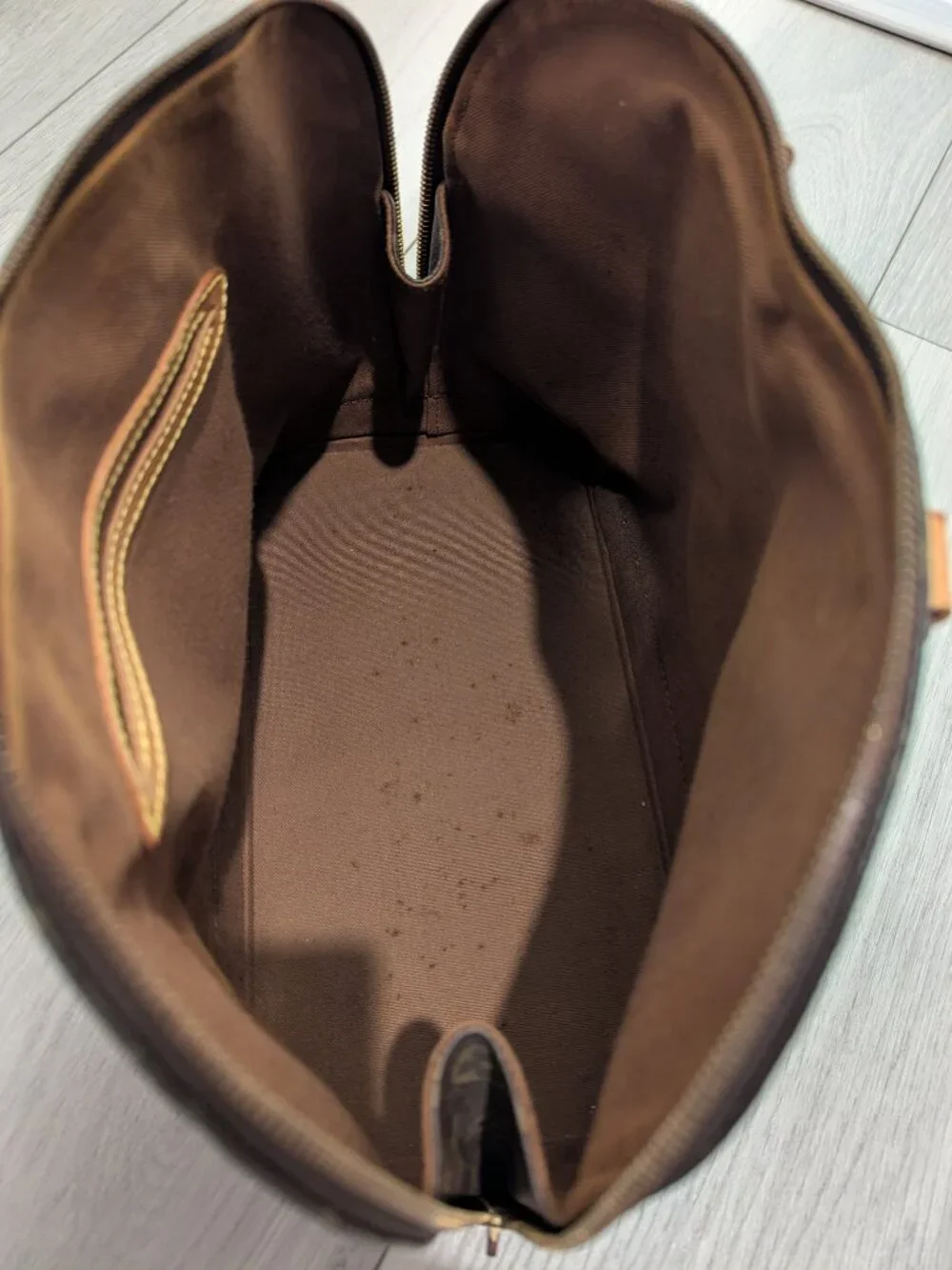 Louis Vuitton materials monogram